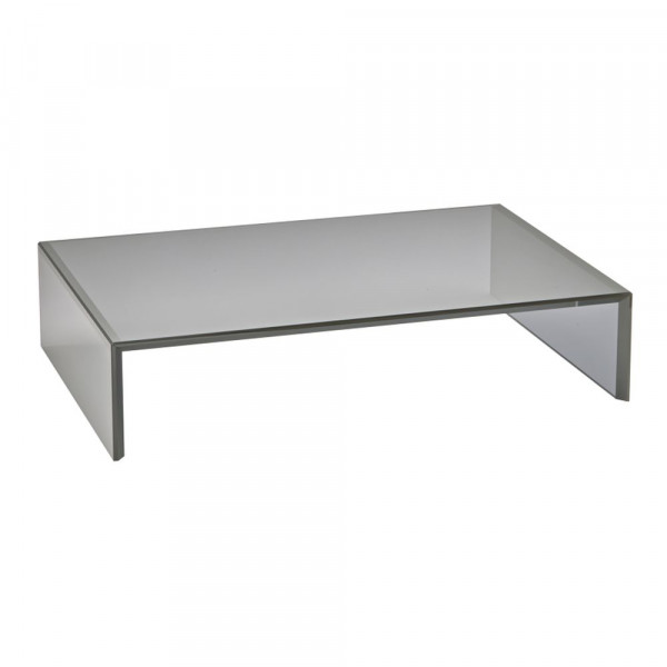 Glaskonsole, Rauchglas, 40 kg Tragkraft, Masse